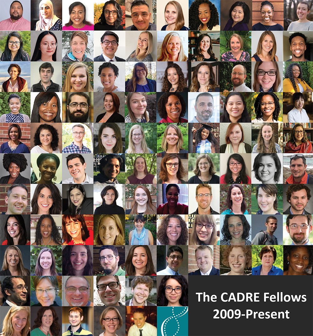 Portraits of former CADRE Fellows